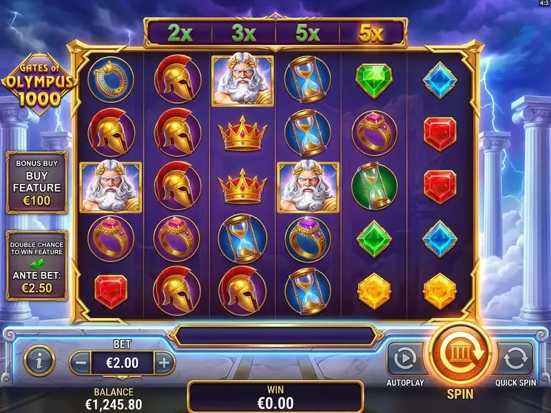 gates of olympus 1000 slot интерфейс и управление