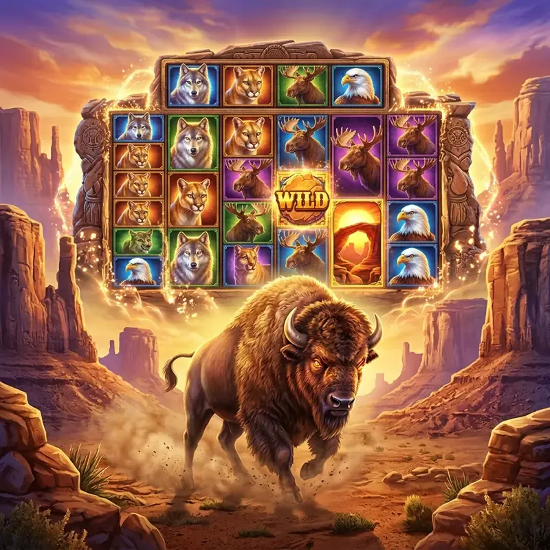 Buffalo King Megaways slot демо, бонуси